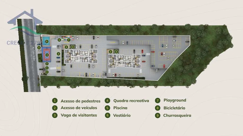 Apartamento, 2 quartos, 50 m² - Foto 6