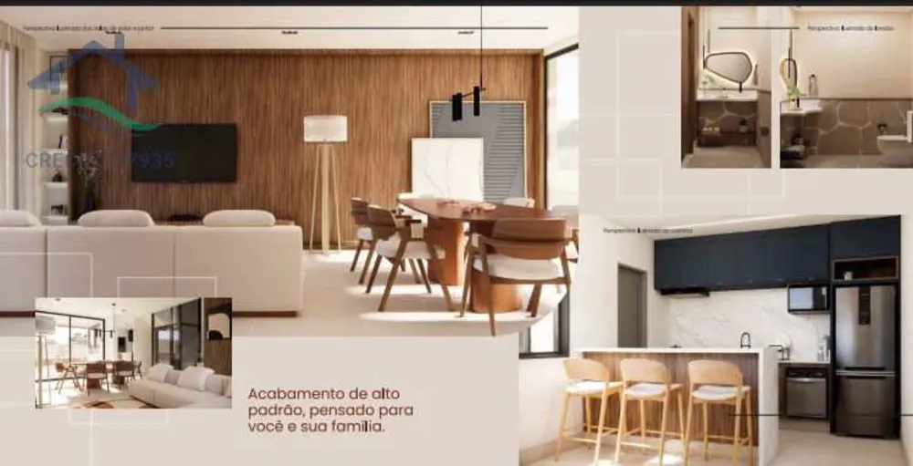 Casa de Condomínio, 3 quartos - Foto 3