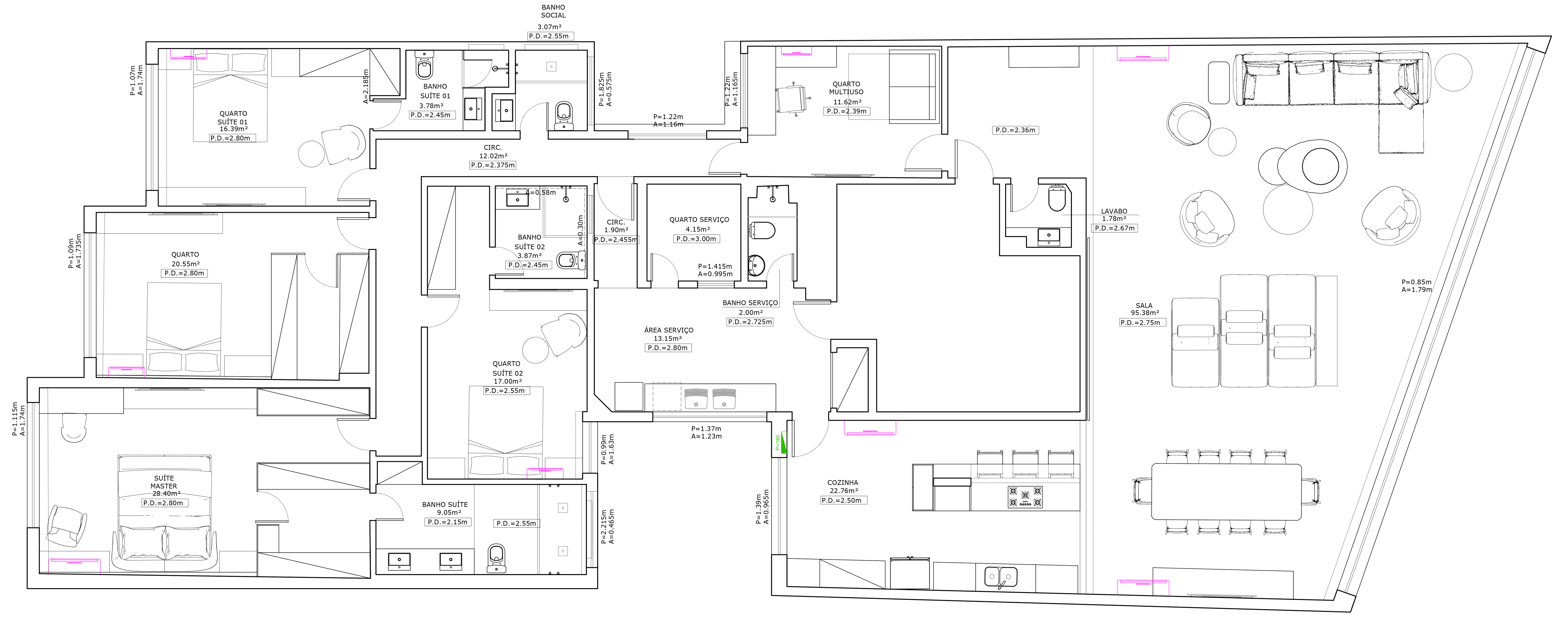 Apartamento à venda com 4 quartos, 330m² - Foto 39