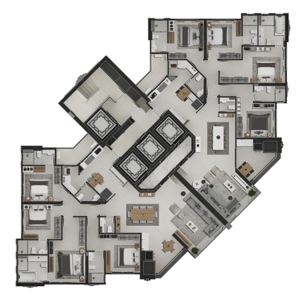 Apartamento, 4 quartos, 180 m² - Foto 34