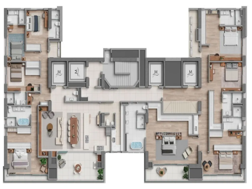 Apartamento, 4 quartos, 171 m² - Foto 4