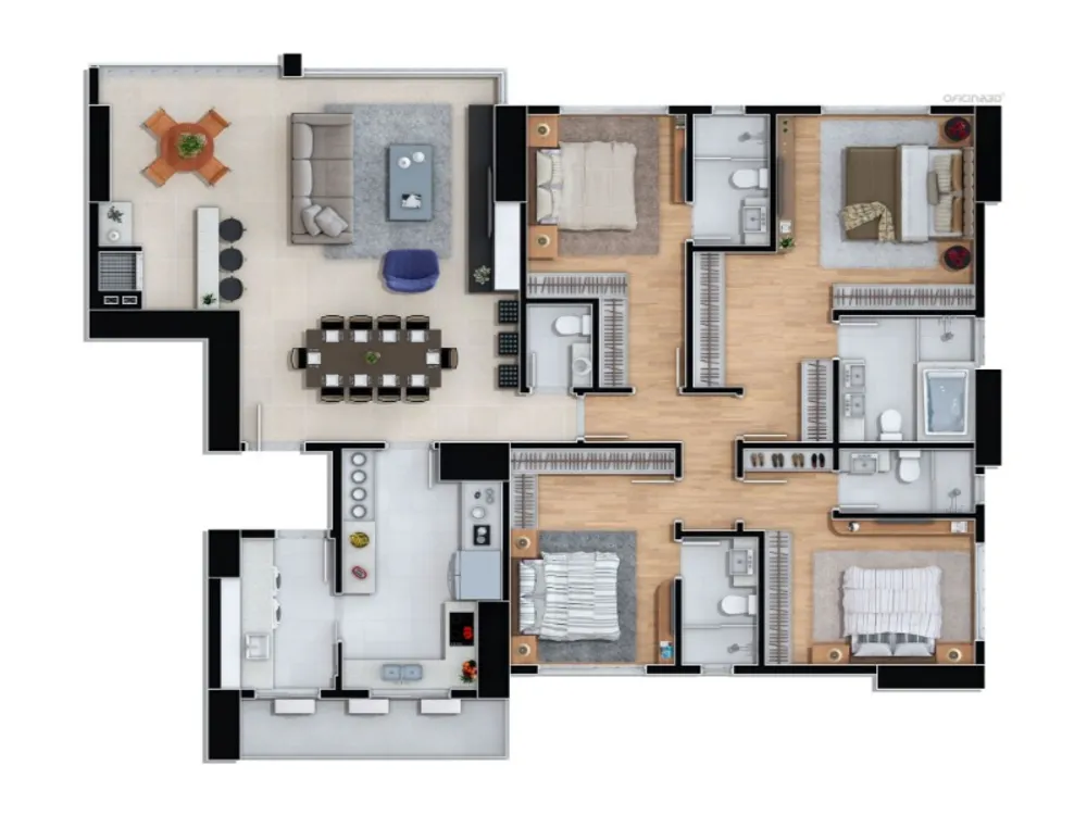 Apartamento, 4 quartos, 165 m² - Foto 16