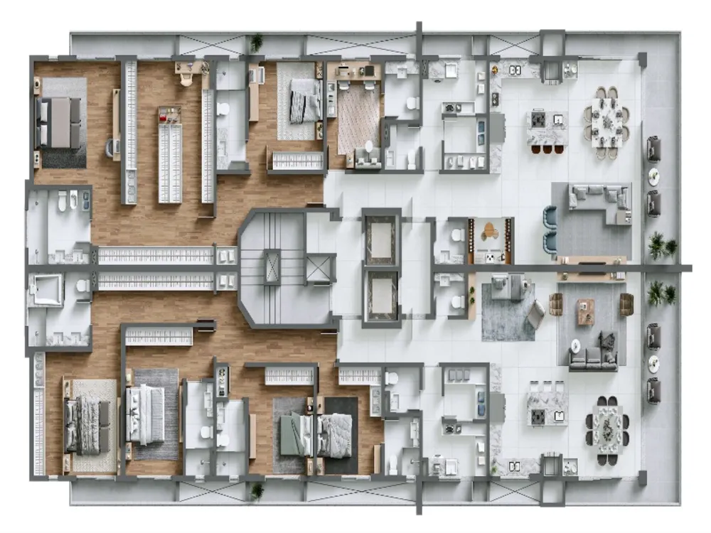 Apartamento, 4 quartos, 226 m² - Foto 1