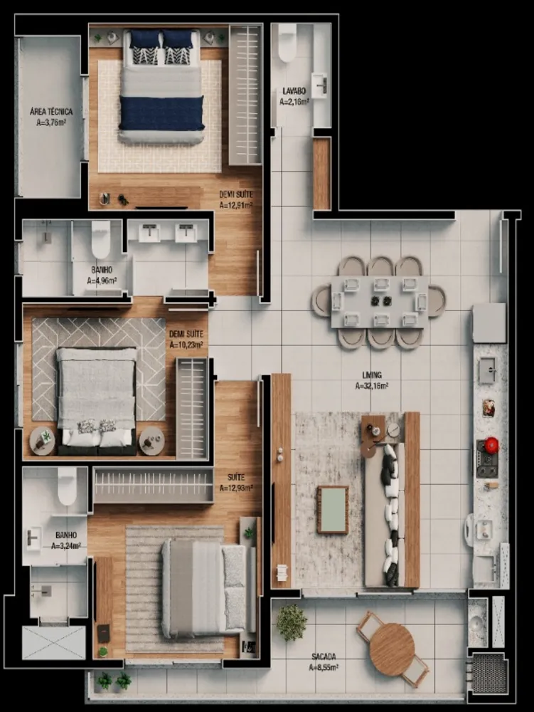 Apartamento, 2 quartos, 80 m² - Foto 18