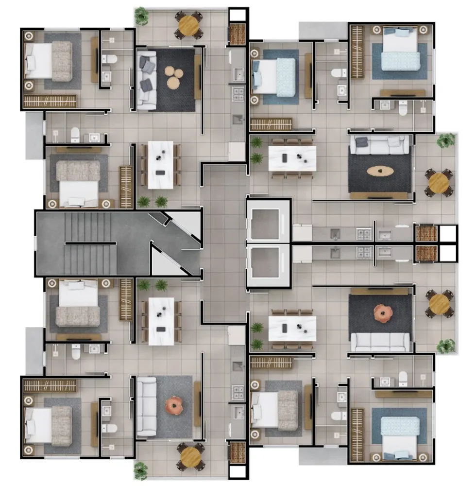 Apartamento, 2 quartos, 76 m² - Foto 11