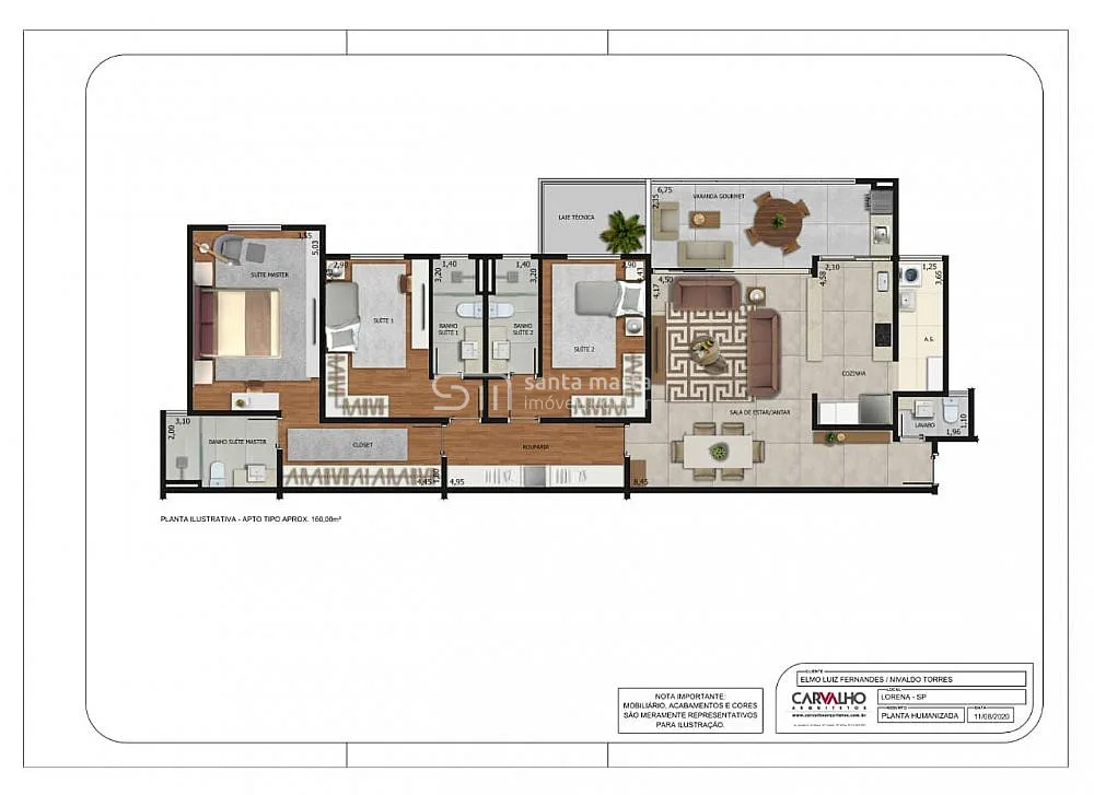 Apartamento, 3 quartos, 160 m² - Foto 9