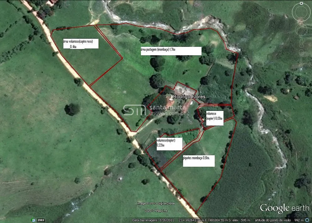 Chácara, 4 quartos, 1 hectares - Foto 4