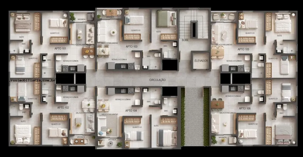 Apartamento, 2 quartos, 48 m² - Foto 4