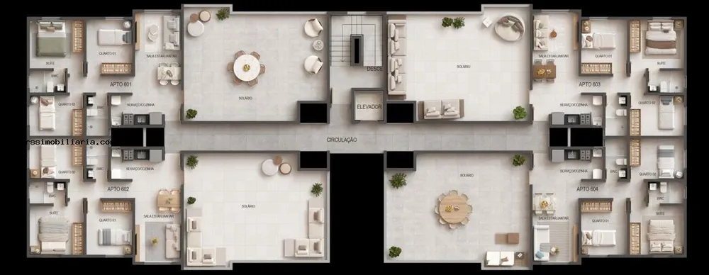 Apartamento, 2 quartos, 48 m² - Foto 2