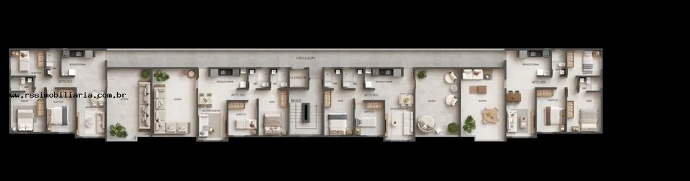 Apartamento, 3 quartos, 55 m² - Foto 3