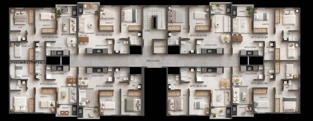 Apartamento, 3 quartos, 55 m² - Foto 4