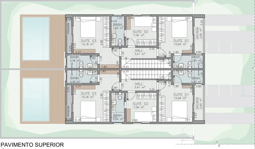 Sobrado, 3 quartos, 122 m² - Foto 11