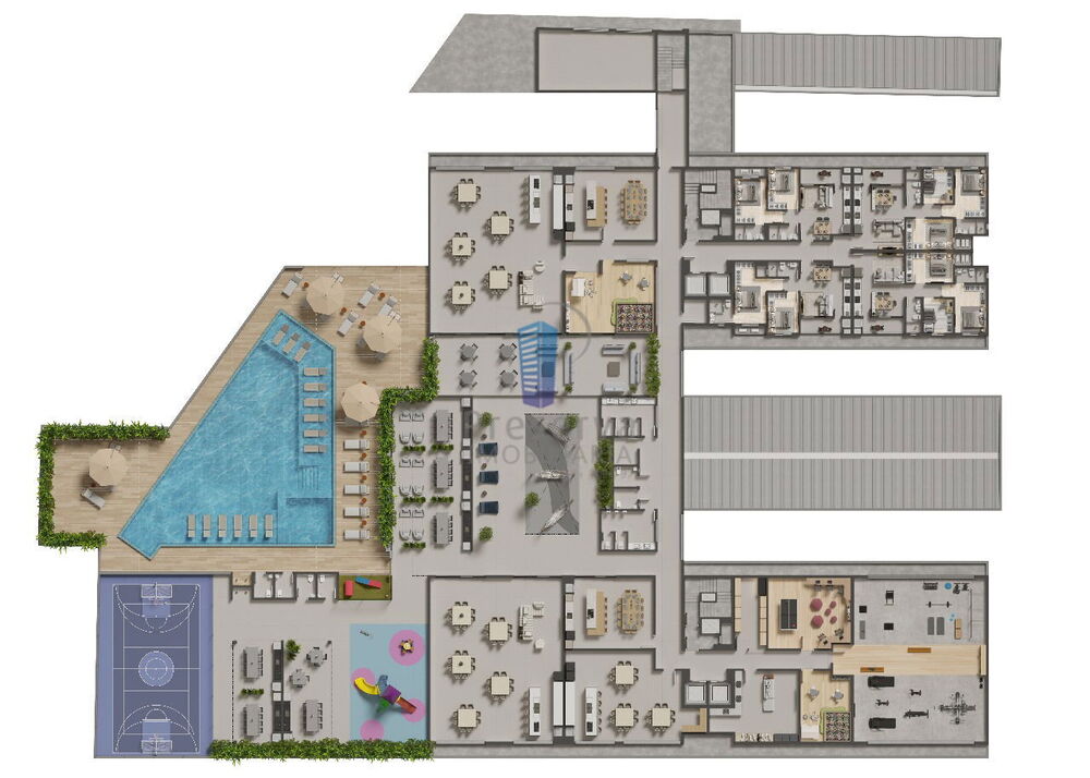 Apartamento à venda com 2 quartos, 66m² - Foto 1