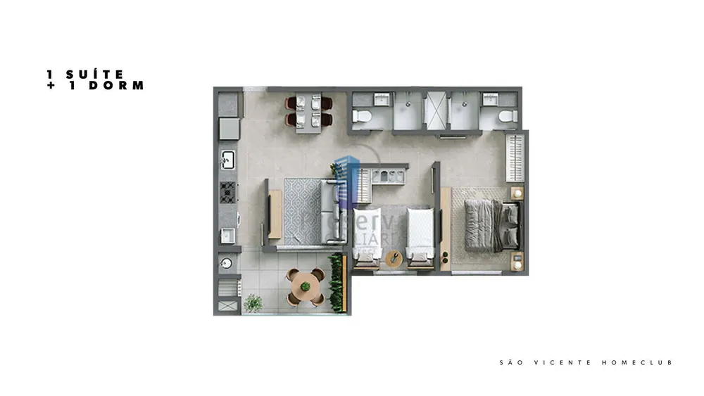 Apartamento, 2 quartos, 63 m² - Foto 7