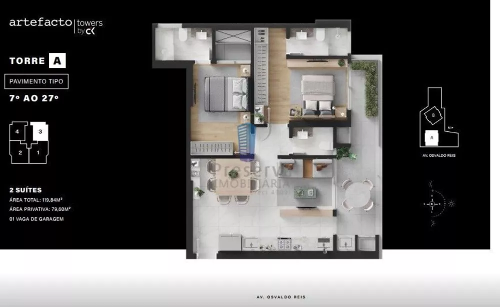 Apartamento, 2 quartos, 163 m² - Foto 12