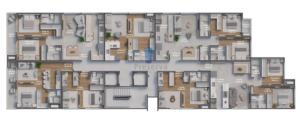 Apartamento, 2 quartos, 65 m² - Foto 16