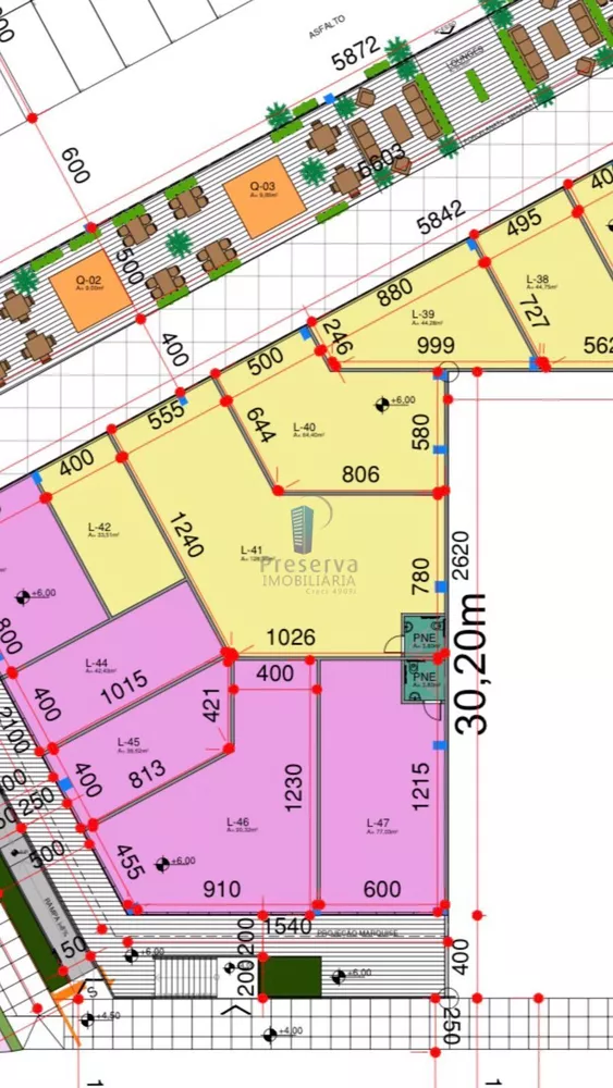 Sala-Conjunto, 42 m² - Foto 4