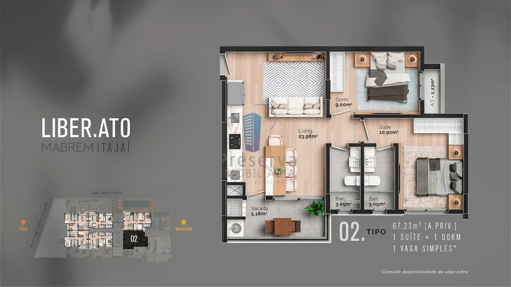 Apartamento, 2 quartos, 67 m² - Foto 9
