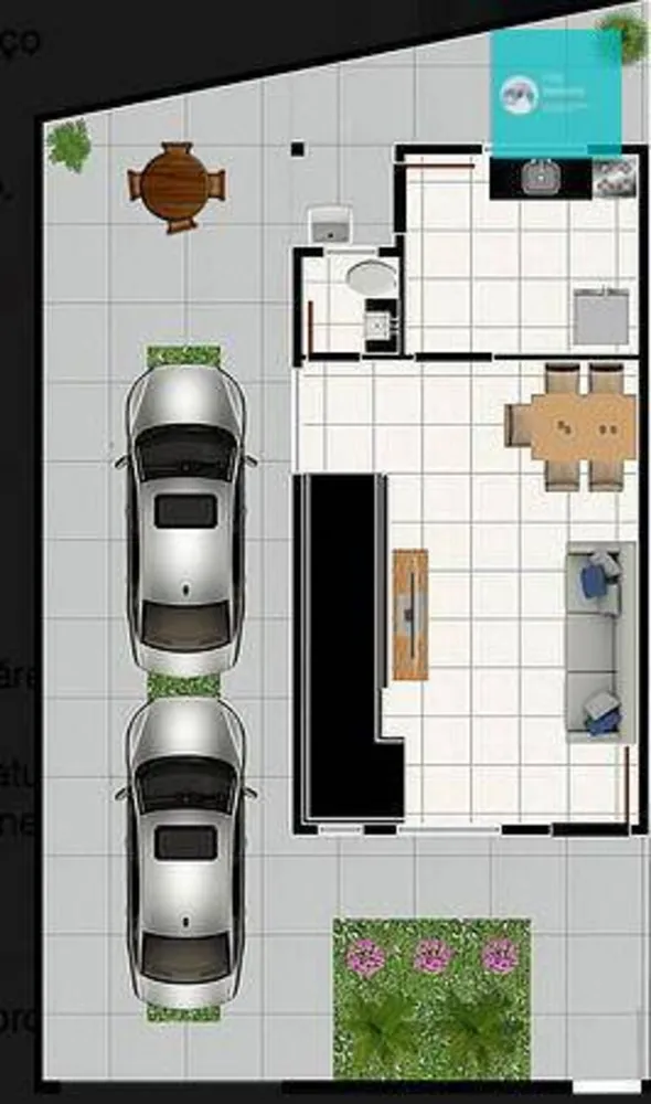 Casa, 2 quartos, 70 m² - Foto 3