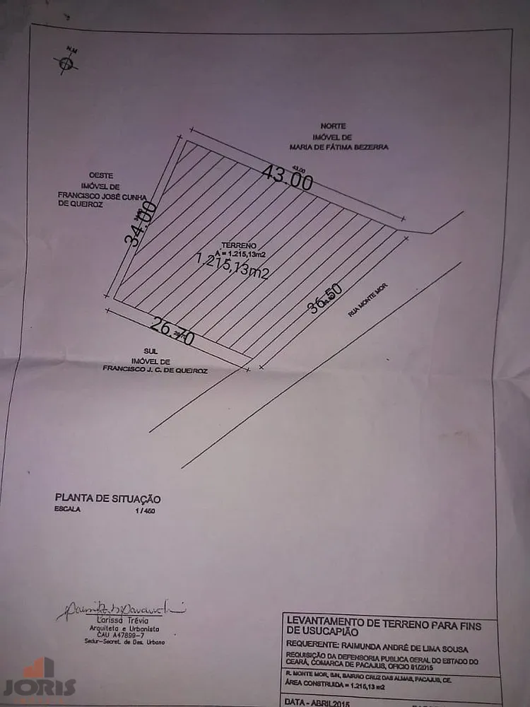 Terreno, 1213 m² - Foto 1