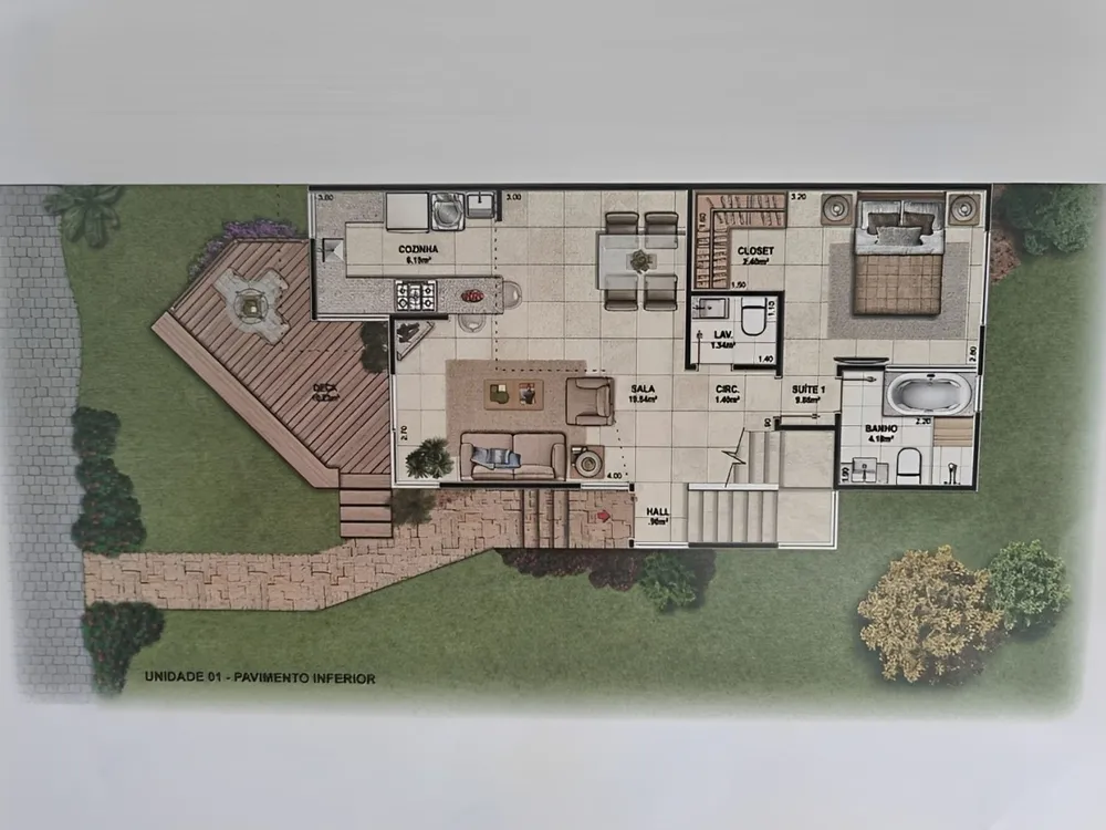 Casa, 3 quartos, 110 m² - Foto 60