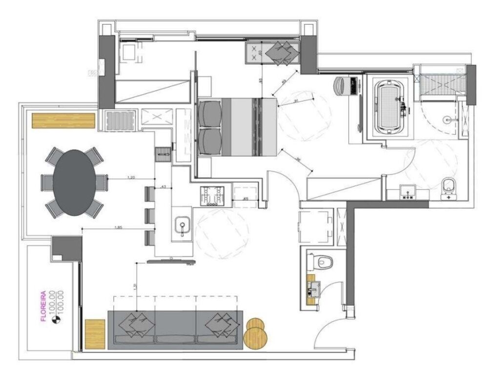 Apartamento, 1 quarto, 81 m² - Foto 1