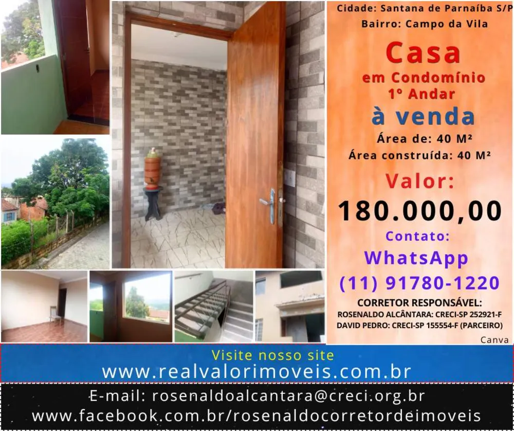 Casa de Condomínio, 2 quartos - Foto 1