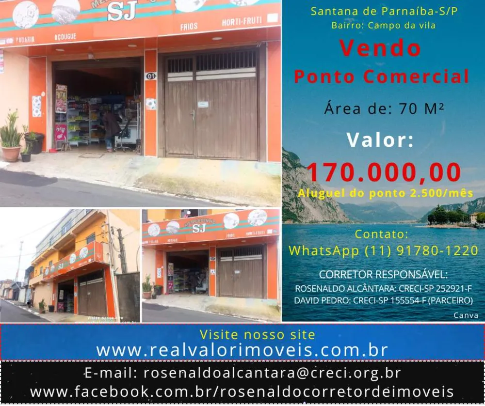 Loja-Salão, 70 m² - Foto 2