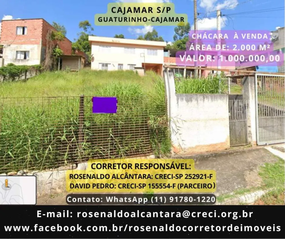 Chácara, 3 quartos, 2000 m² - Foto 2