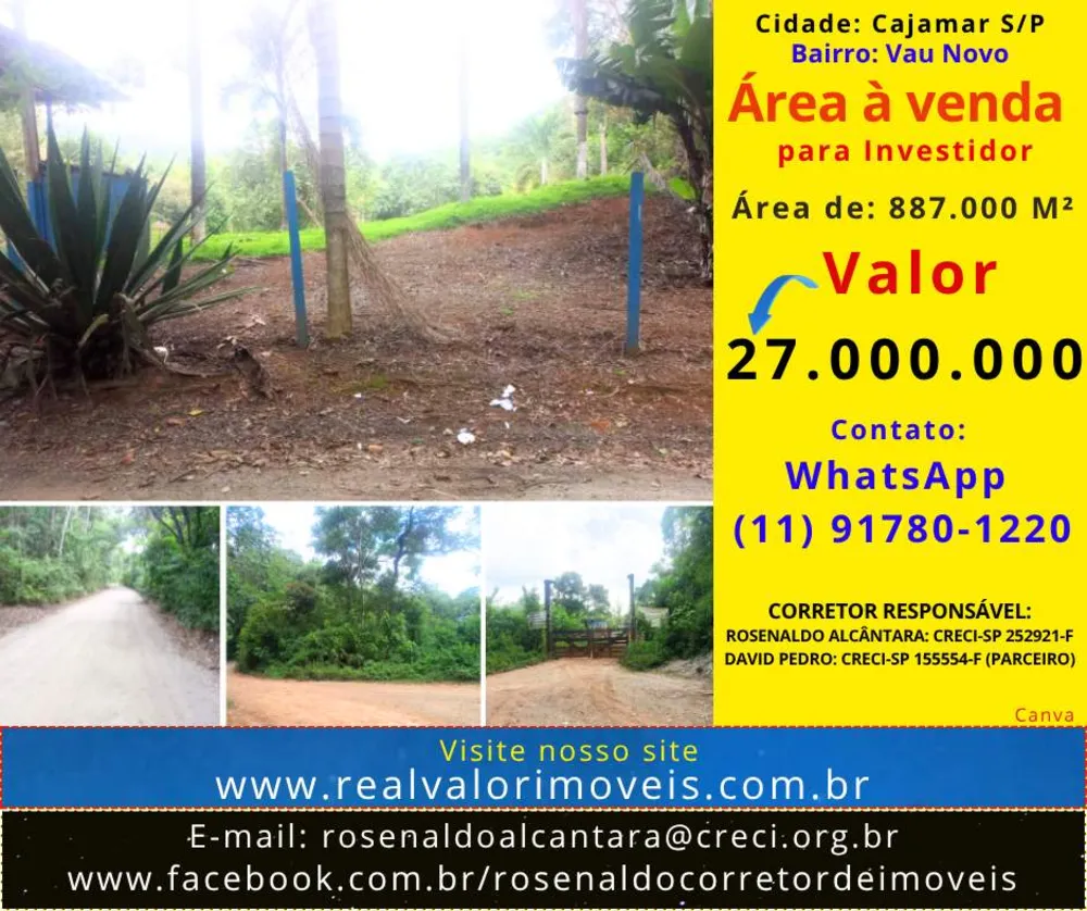 Terreno, 89 hectares - Foto 1