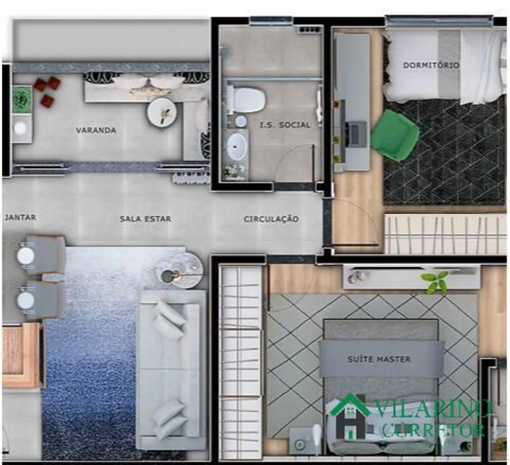 Apartamento, 2 quartos, 66 m² - Foto 5