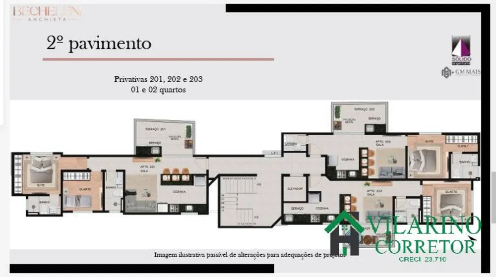 Apartamento, 2 quartos - Foto 2