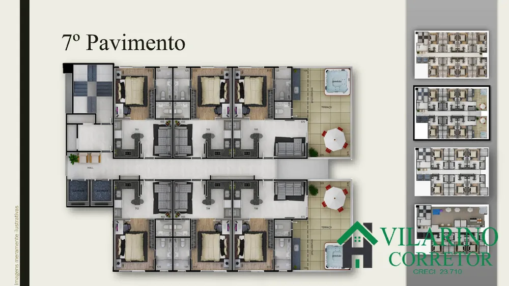 Apartamento, 1 quarto, 25 m² - Foto 6