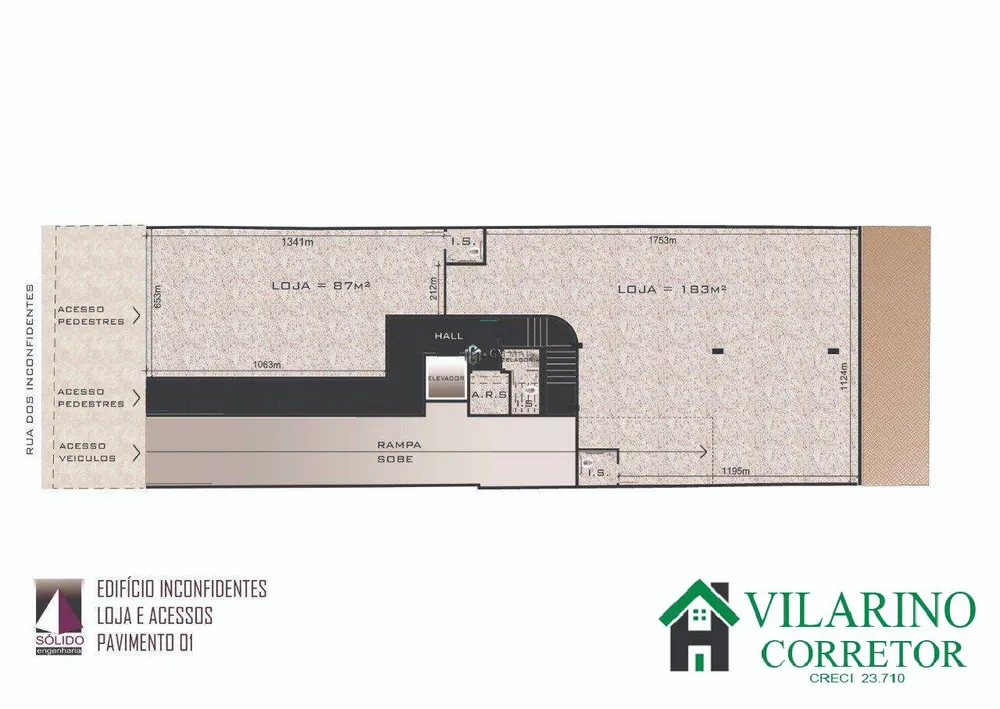 Sala-Conjunto, 173 m² - Foto 2