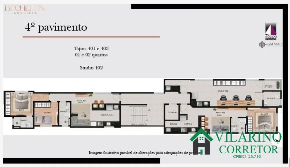 Apartamento, 2 quartos - Foto 4
