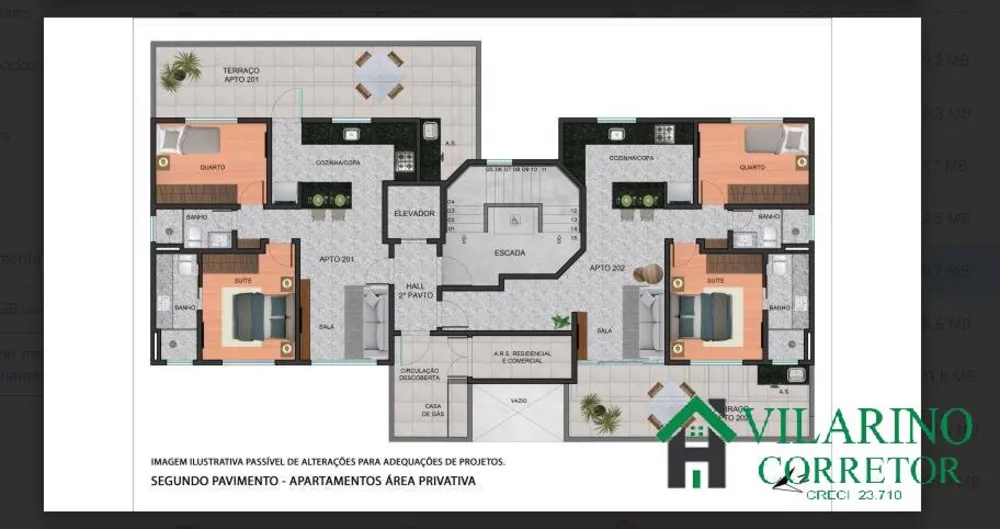 Apartamento, 2 quartos, 54 m² - Foto 8