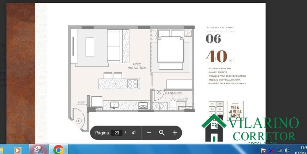 Apartamento, 1 quarto, 41 m² - Foto 7
