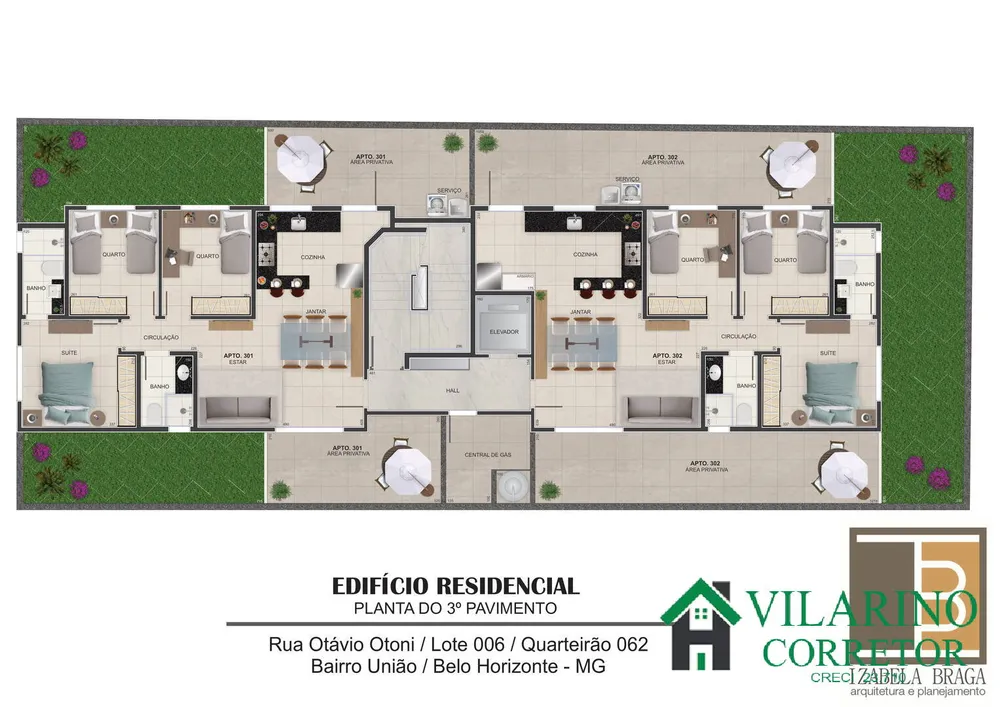 Apartamento, 3 quartos, 87 m² - Foto 4