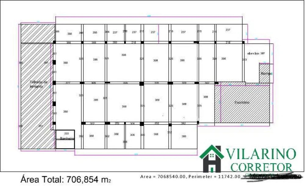 Depósito-Galpão, 730 m² - Foto 8