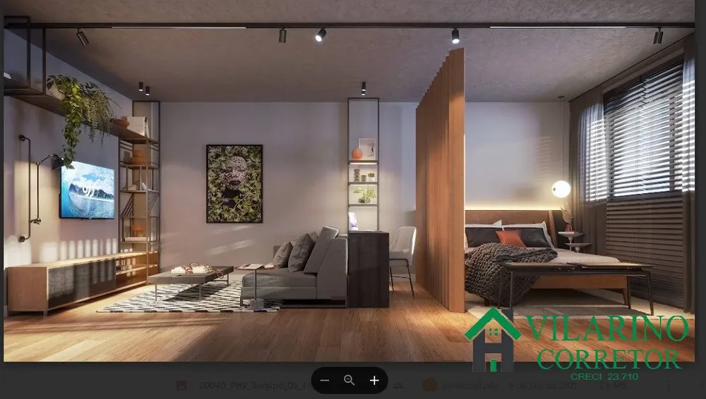 Apartamento, 1 quarto, 89 m² - Foto 1