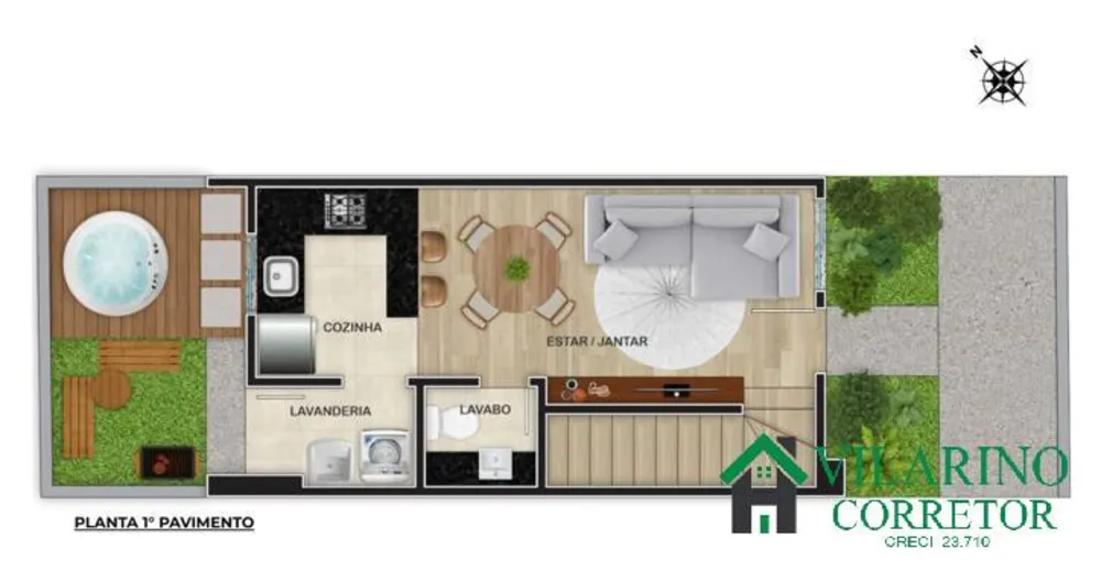 Casa, 2 quartos, 60 m² - Foto 4