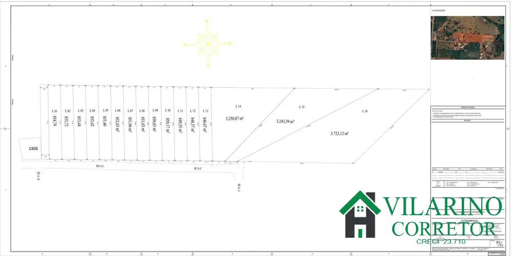 Terreno, 854 m² - Foto 2
