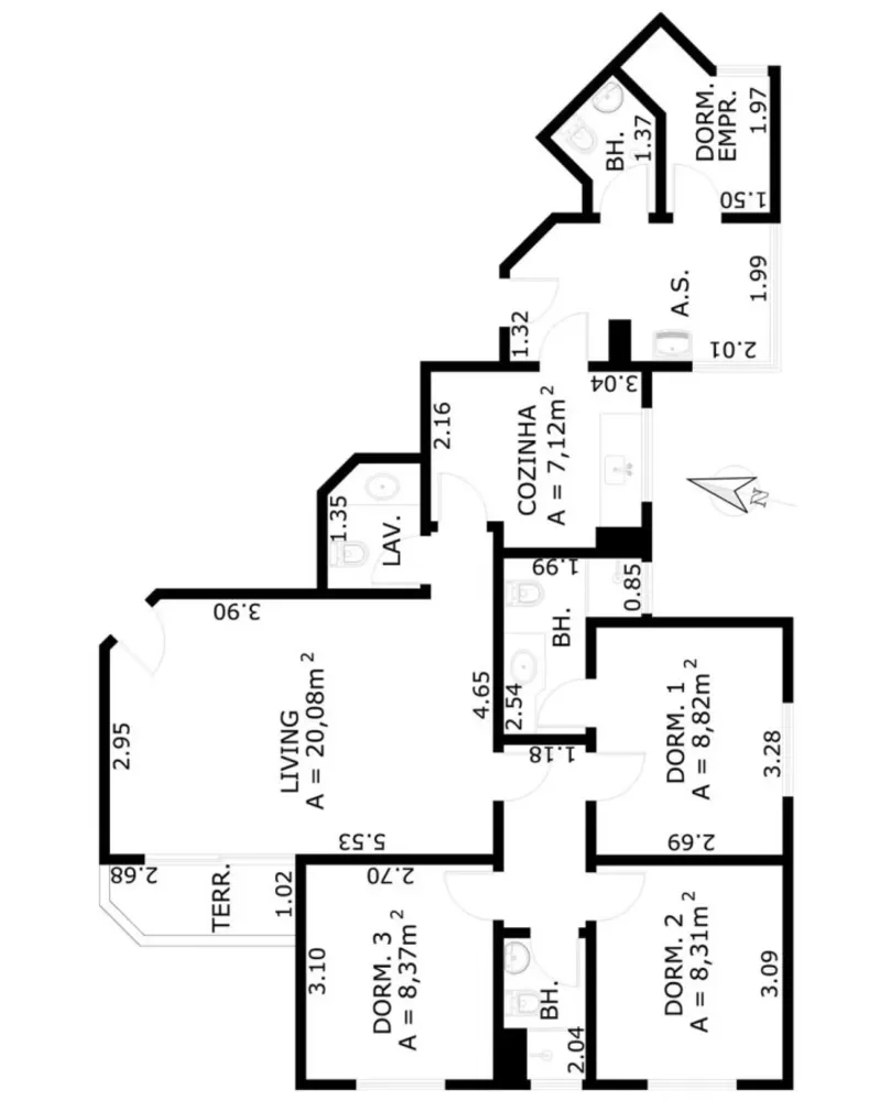 Apartamento, 3 quartos, 95 m² - Foto 16