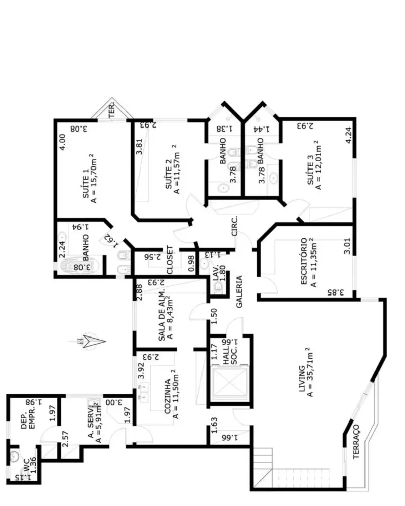 Apartamento, 4 quartos, 182 m² - Foto 16