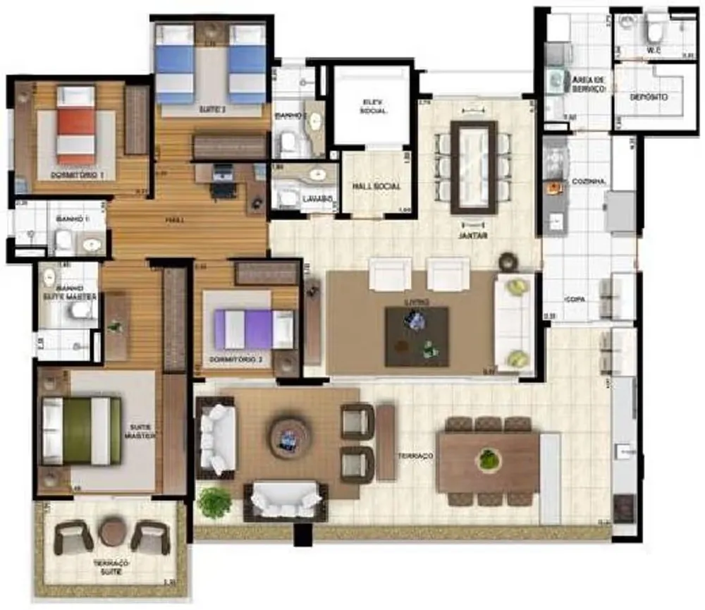Apartamento, 3 quartos, 184 m² - Foto 12