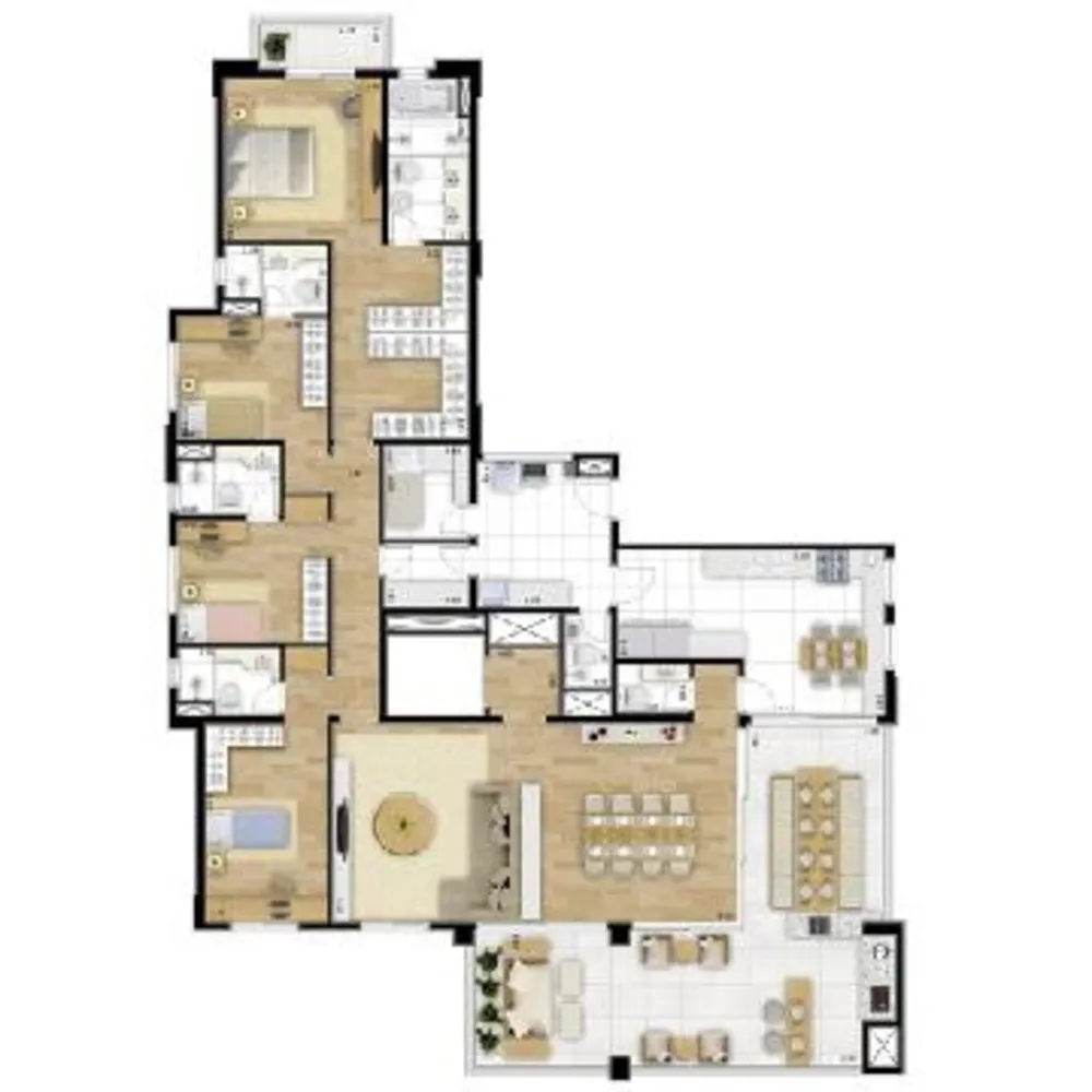 Apartamento, 4 quartos, 249 m² - Foto 7