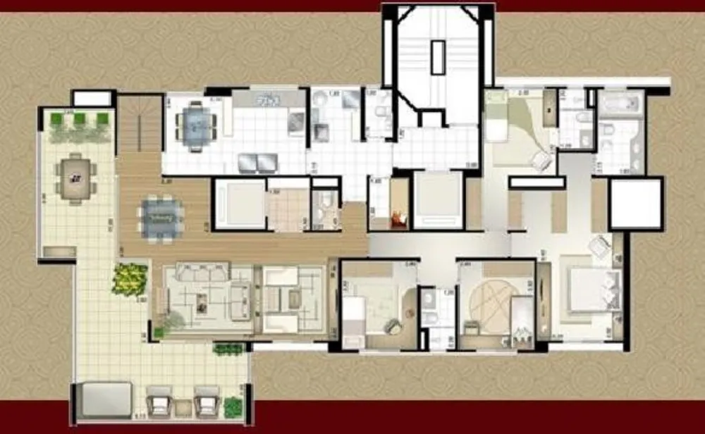 Apartamento, 3 quartos, 238 m² - Foto 12