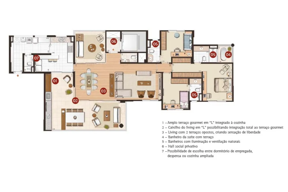 Apartamento, 3 quartos, 198 m² - Foto 12