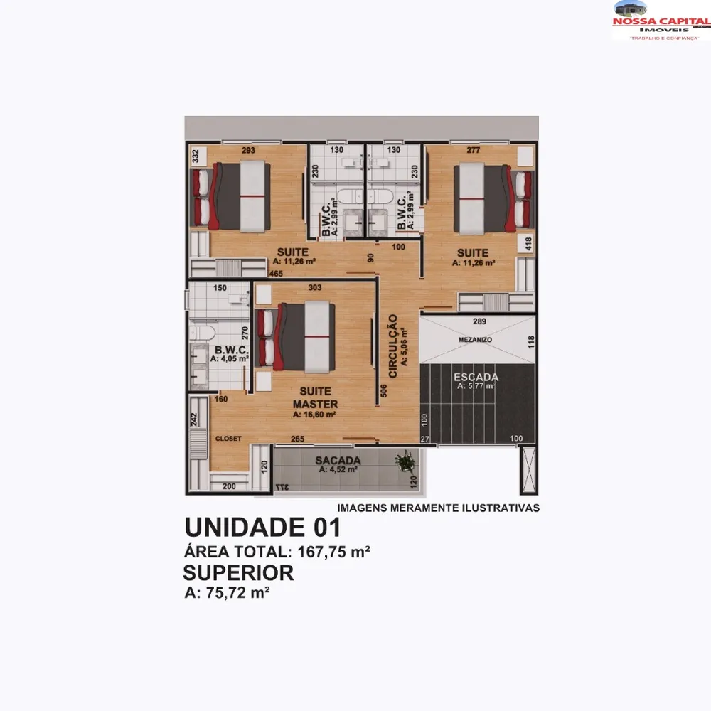Casa, 3 quartos, 167 m² - Foto 16