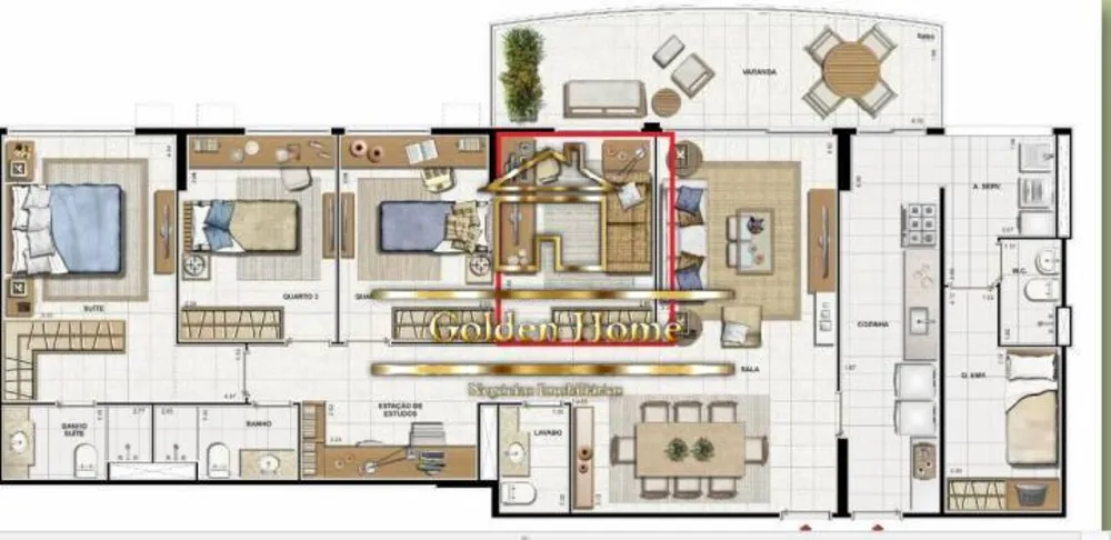 Apartamento, 4 quartos - Foto 6